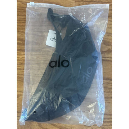 Alo Yoga Black Sheer Mesh Fanny Pack Belt Bag Crossbody