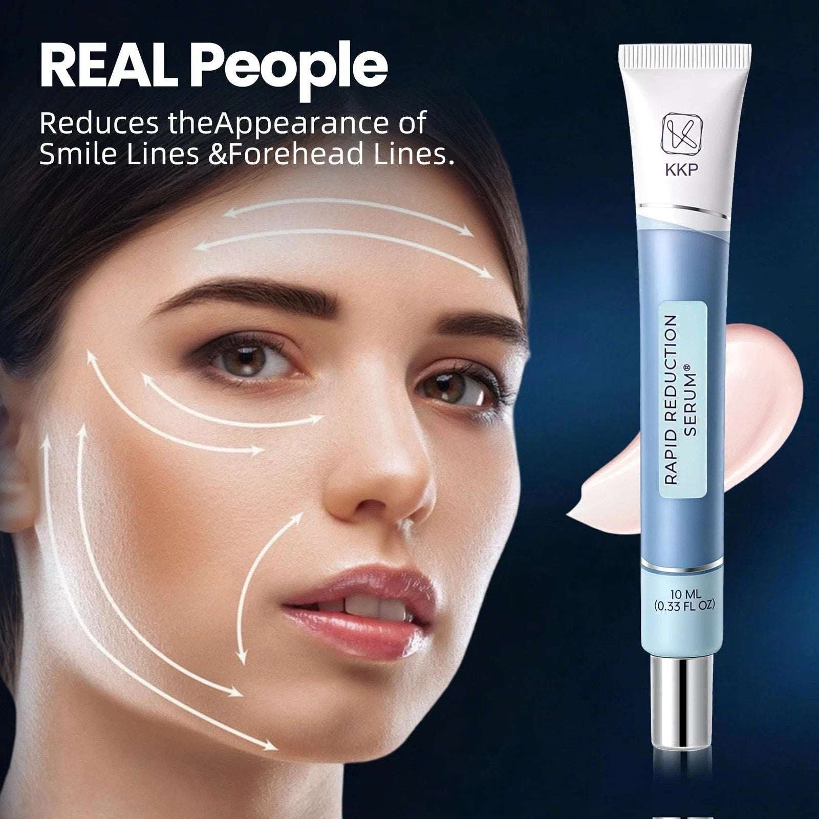 Rapid Reduction Eye Serum Visibly Reduces Under-Eye Bags, Wrinkles, Dark Circles