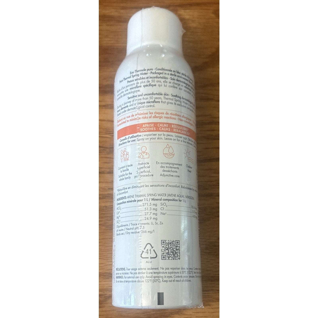 Avene Eau Thermale Spring Water for Sensitive Skin 5oz New/Sealed Soothes Calms