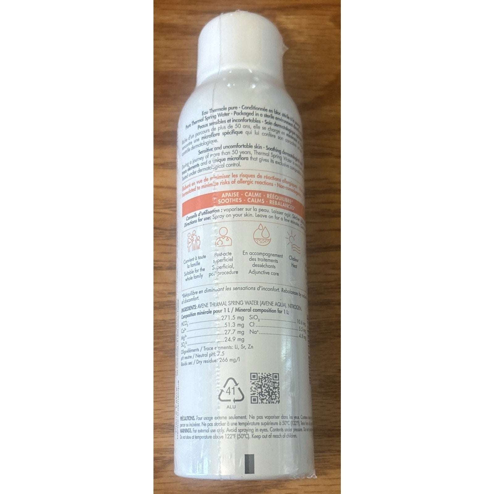 Avene Eau Thermale Spring Water for Sensitive Skin 5oz New/Sealed Soothes Calms