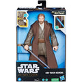 Star Wars Galactic Action Obi-Wan Kenobi 12" Interactive Figure – Lights & Sound