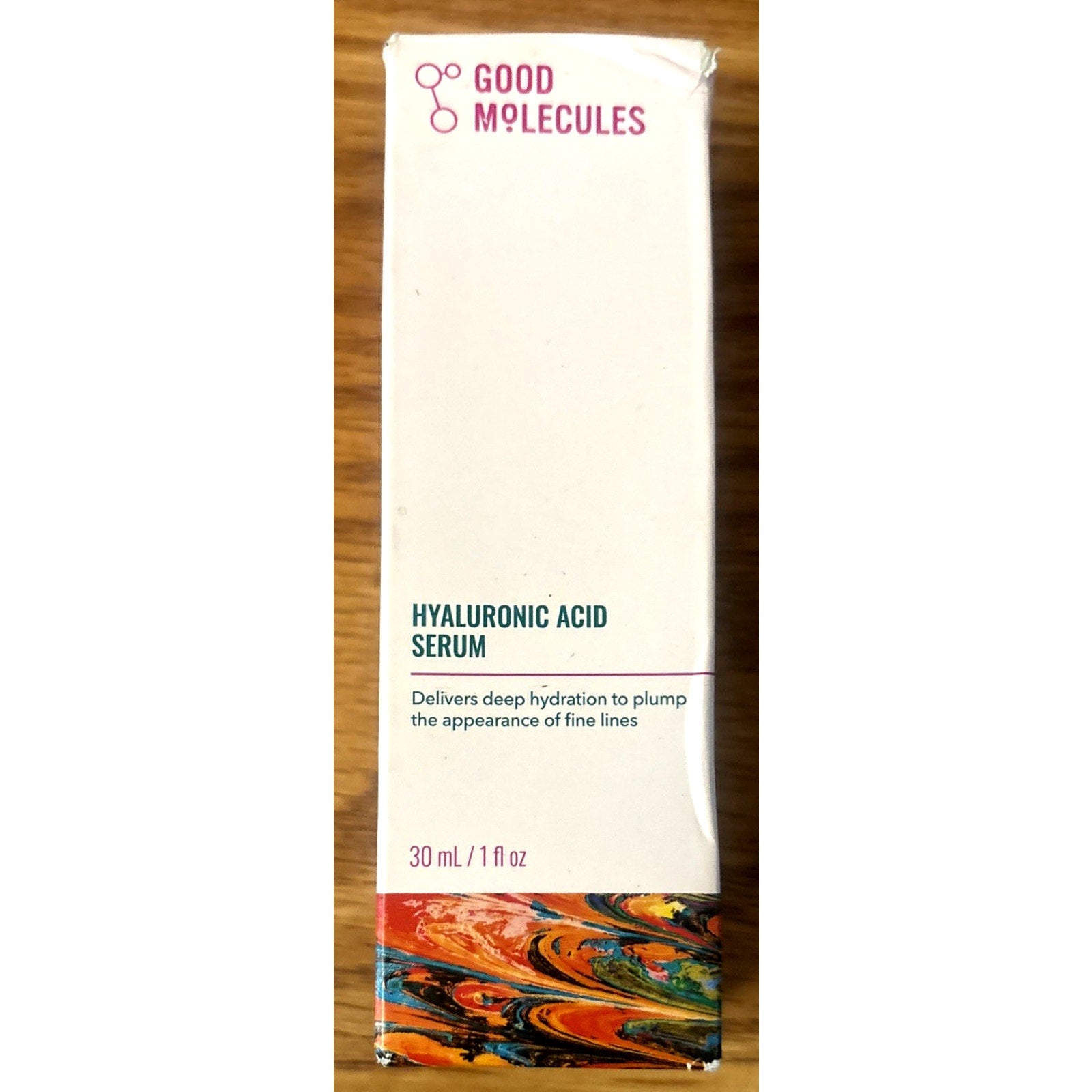 Good Molecules Hyaluronic Acid Serum (1 fl oz) Hydrating, Plumping - NIB