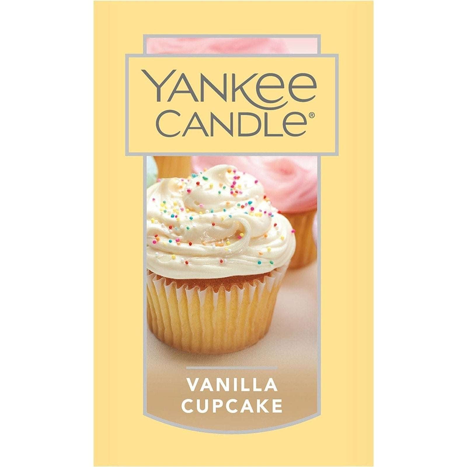 Yankee Candle Vanilla Cupcake 7oz Single Wick Tumbler Candle - Unlit, New