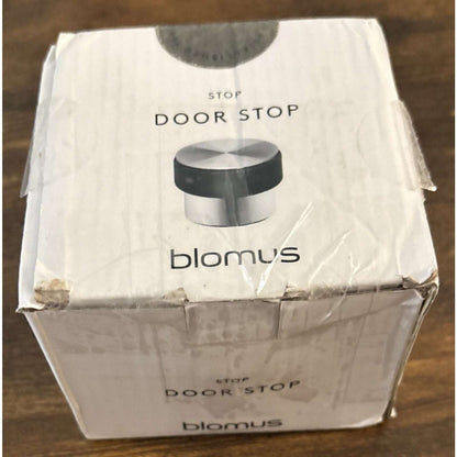 Blomus Door Stop 2kg Stopper for Heavy Door 9cmx7cm Stainless Steel/Rubber 68306
