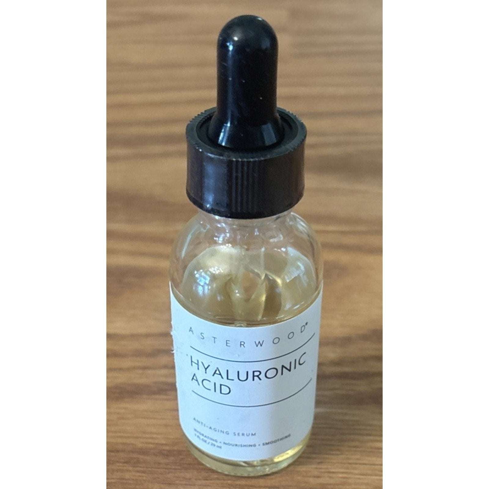 ASTERWOOD Pure Hyaluronic Acid Anti-Aging Serum - 1 fl oz - New/Sealed - No Box