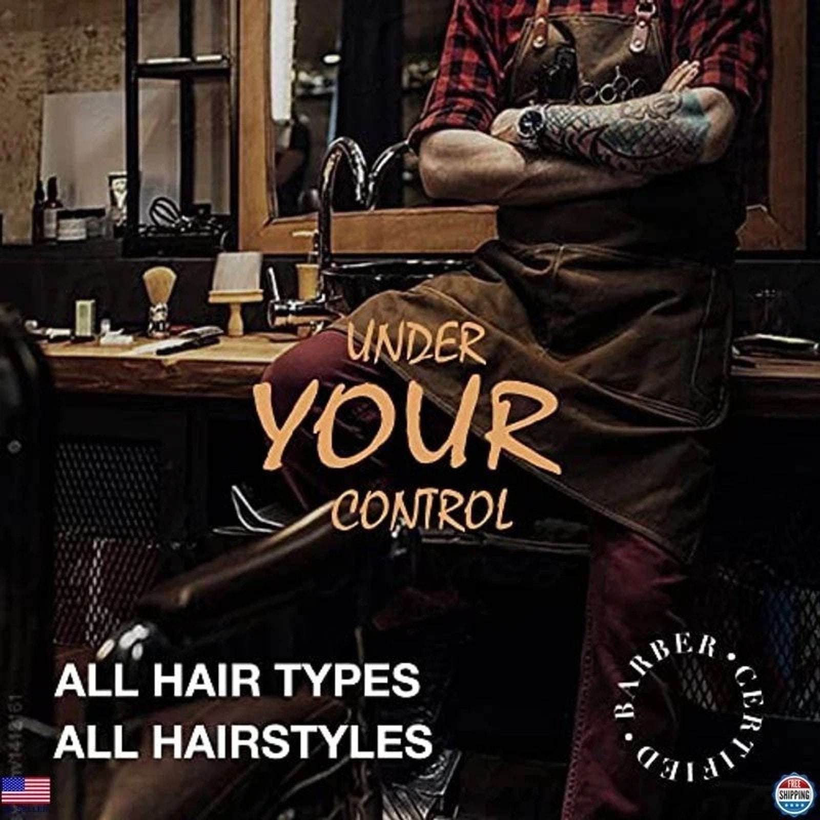 Suprent PRO THE BLACK DEVIL Hair Clipper & Detail Trimmer Kit HC596BX NEW