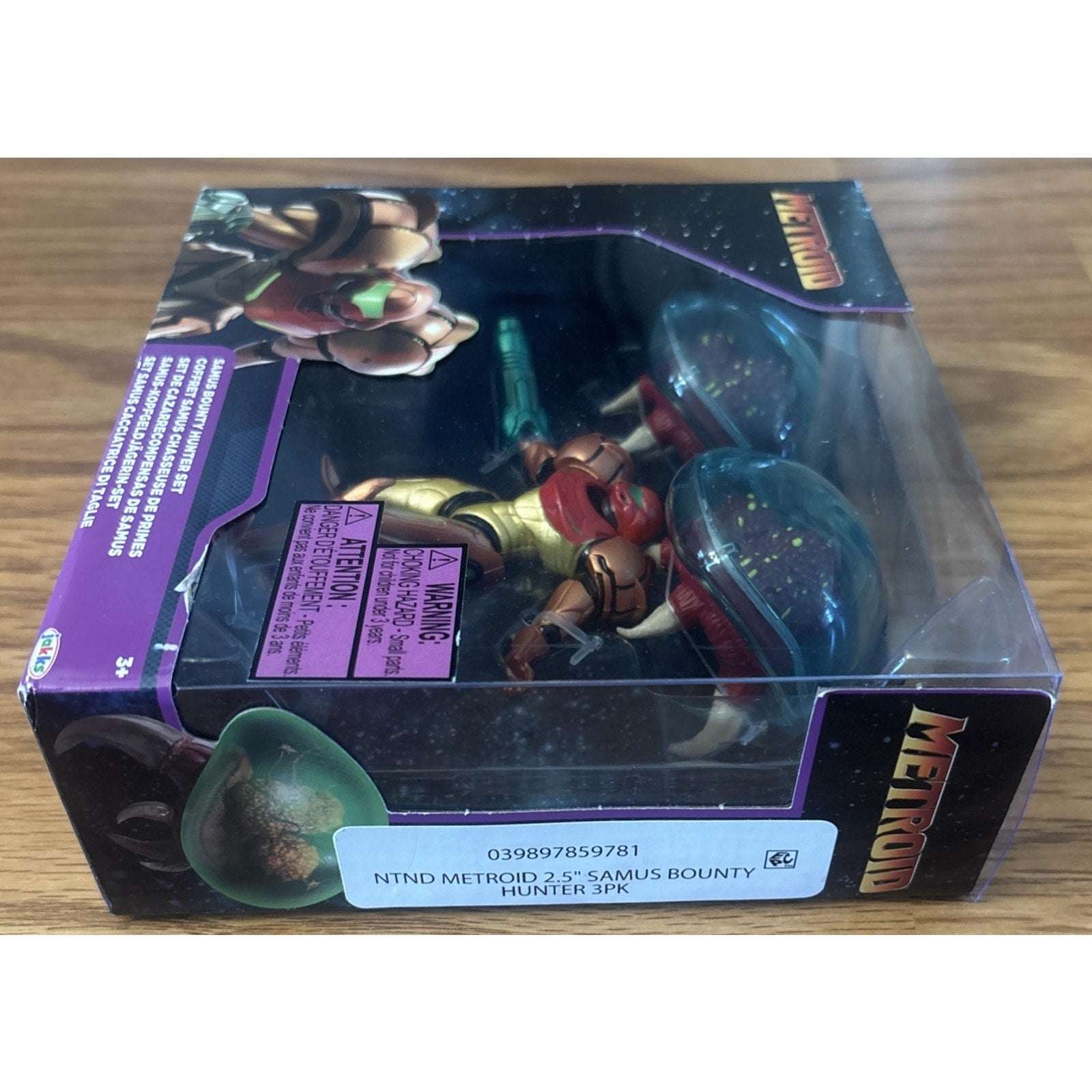 METROID PRIME BOUNTY HUNTER SET Samus World of Nintendo Jakks