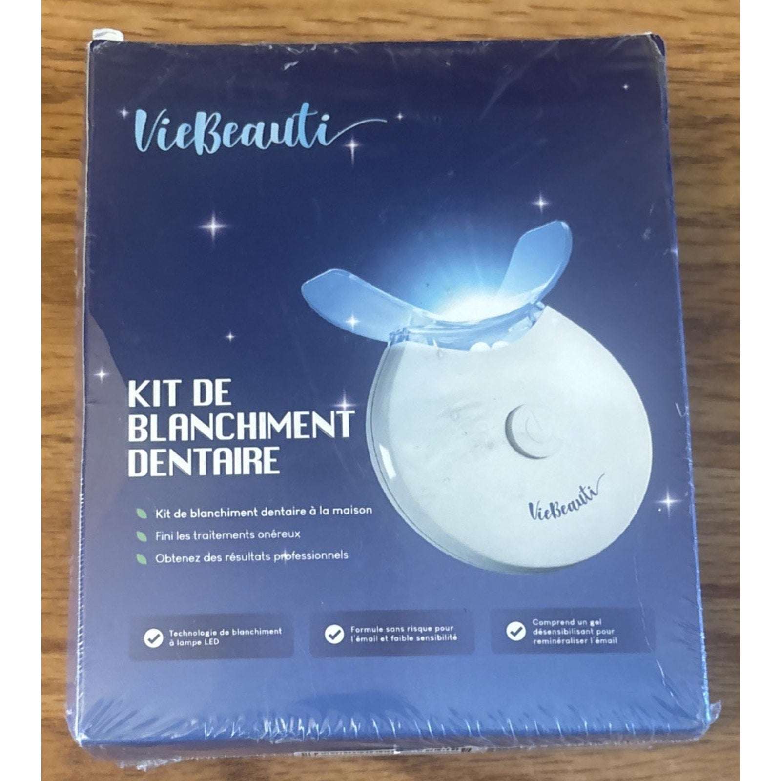 VieBeauti LED Light Activated Teeth Whitening System, Home Dental Whitening, New