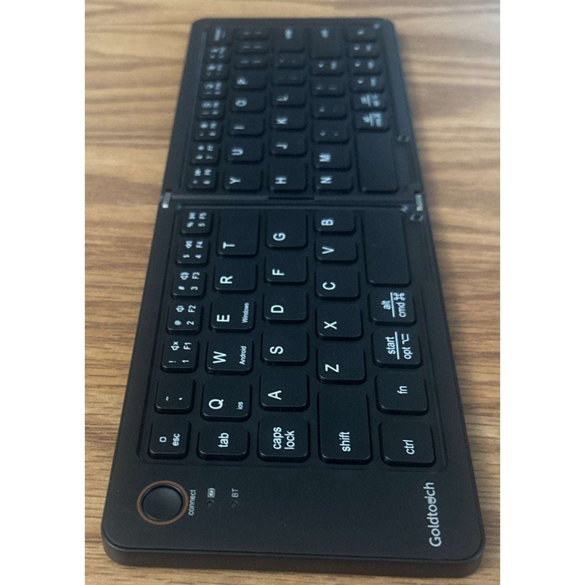 Goldtouch Peapod Mini Bluetooth Folding Mobile Keyboard for iOS Android Windows