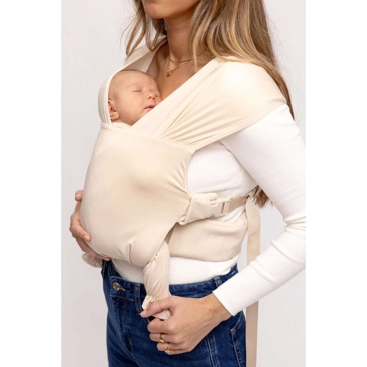 Wildbird Aerial Buckle Wrap Color - Sparrow Standard XS-XL Newborn Baby Carrier