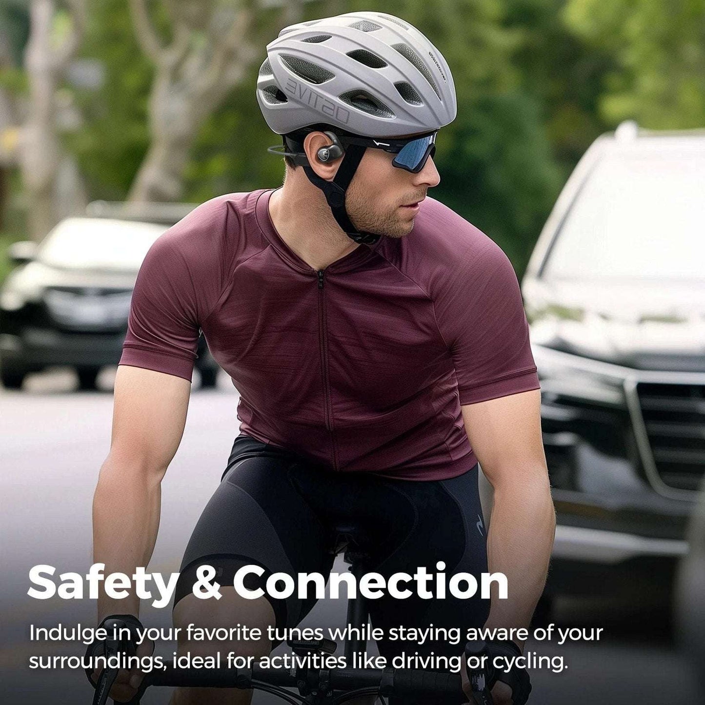 SoundPeats RunFree Lite2 Open Ear Air Conduction Bluetooth Sport Headphones