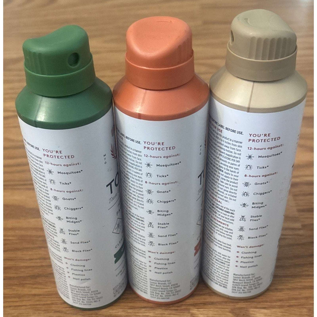 3PK Grand Tongo Insect Repellent Spray Picaridin 20% Deet-Free Mosquitoes Ticks