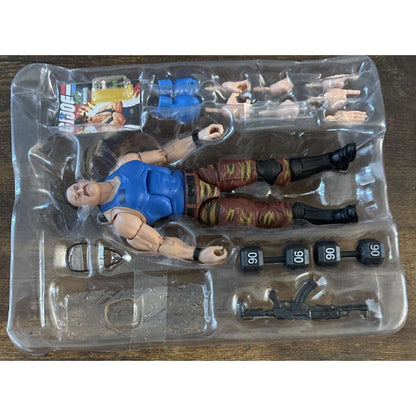 SGT. SLAUGHTER G.I. JOE Classified Series Mad Marauders 6" Action Figure READ!