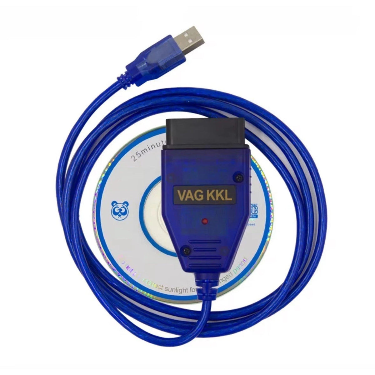 KKL VAG-COM 409.1 Diagnostic Cable For Vw Audi Skoda Seat OBD2 To USB