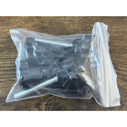 2Pc Steel Patio Umbrella Holder Corner Deck Mount Outdoor Umbrella Clamp Bracket