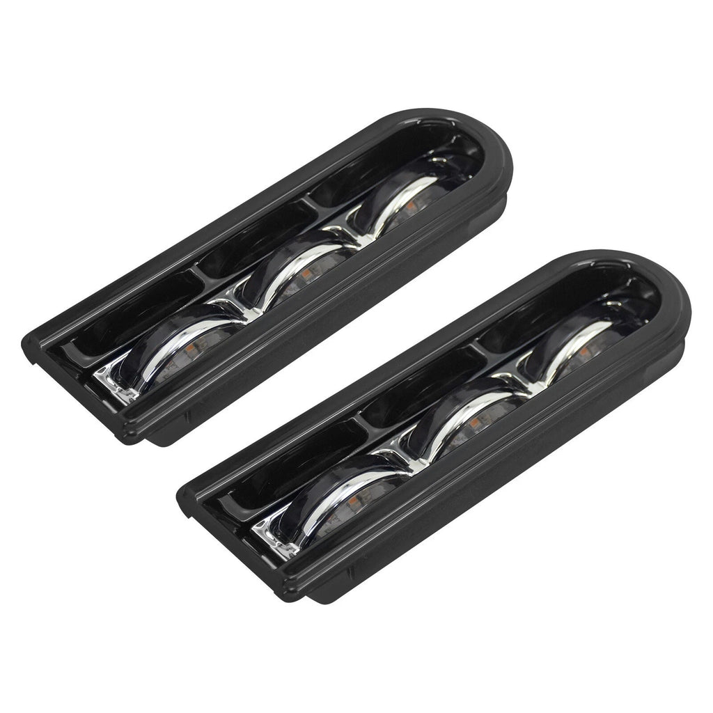 VG MOTO Saddlebag Filler LED Lights w/ Clear Lens for Harley Touring 2014-2022