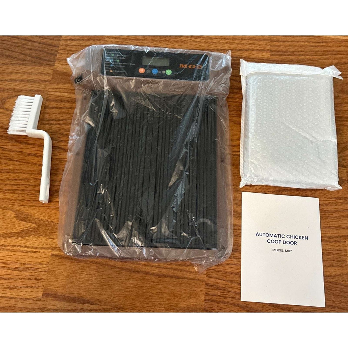 Automatic Solar Powered Electric Chicken Coop Double Door Remote, Light Sensors+