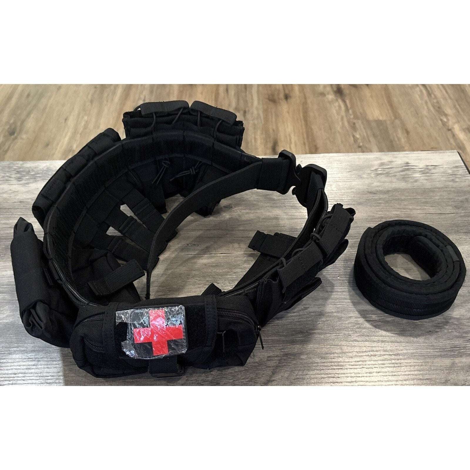 YAKEDA Tactical Duty 7in1 Battle Belt Law Enforcement Police Utility Adjustable