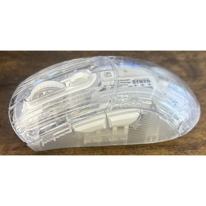 Transparent RGB Bluetooth Wireless Gaming Mouse, Dual Mode USB Computer Mouse