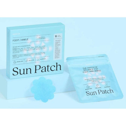 Herfes Foot Ankle Sun Patch 16 Patches The Patch of Balance Swelling Circulation