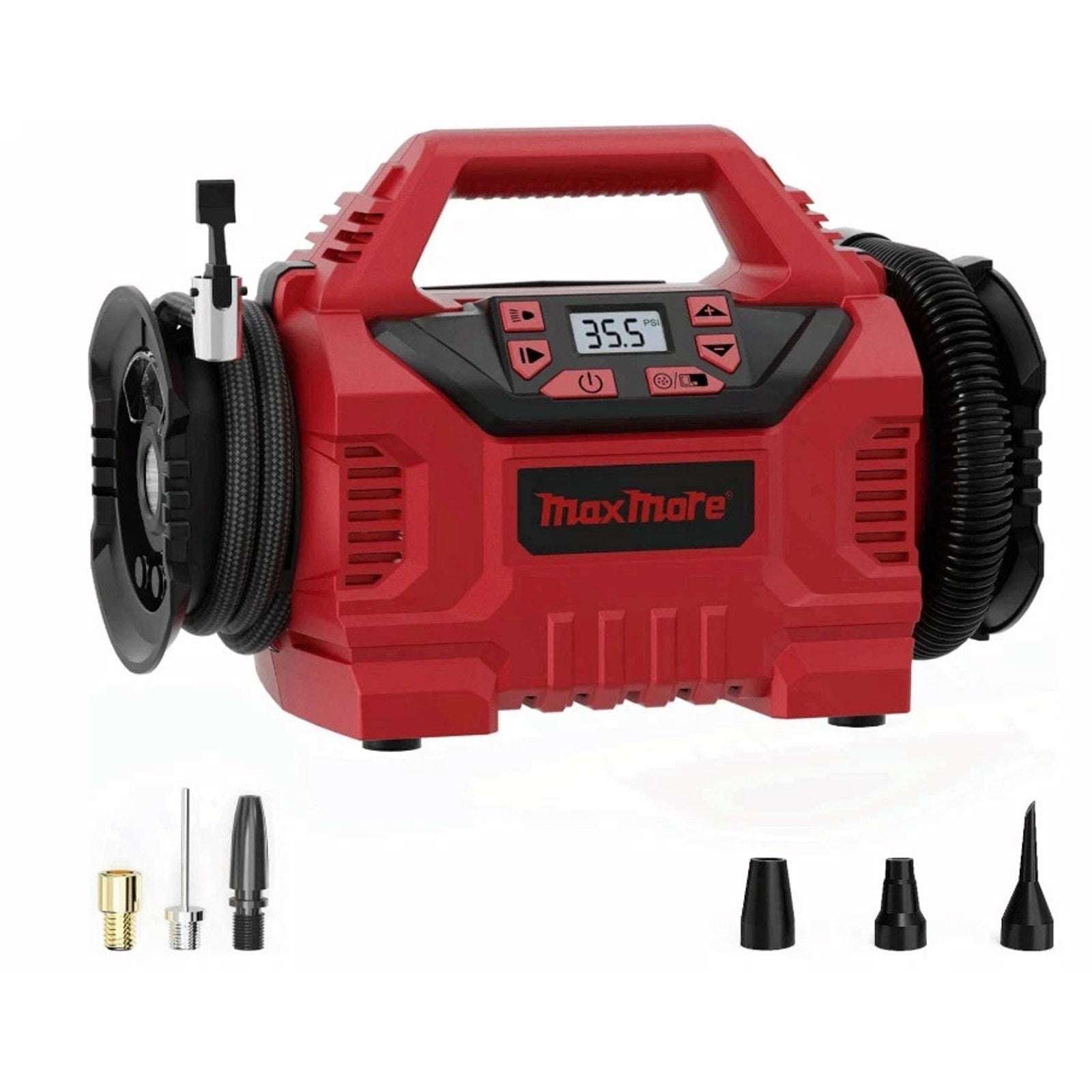 160PSI Portable Tire Inflator/Deflator Compatible with Milwaukee 18V Battery