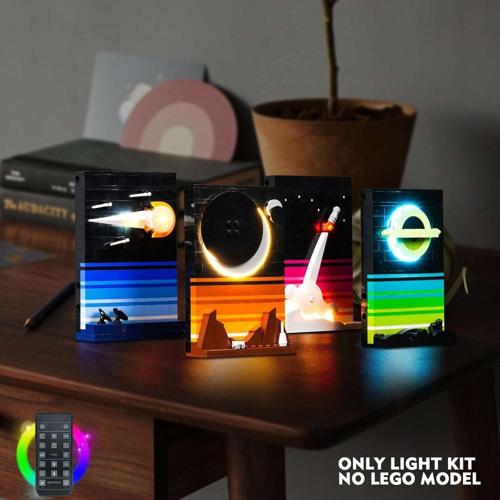 LocoLee LED Light Kit for Lego 21340 Ideas Tales of the Space Age Lighting Set