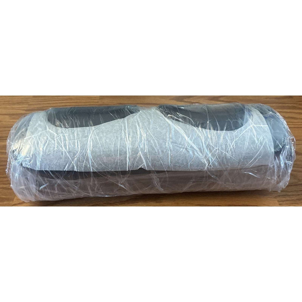 Ergonomic Memory Foam Back Support Pillow & Seat Cushion Lumbar to Coccyx Relief