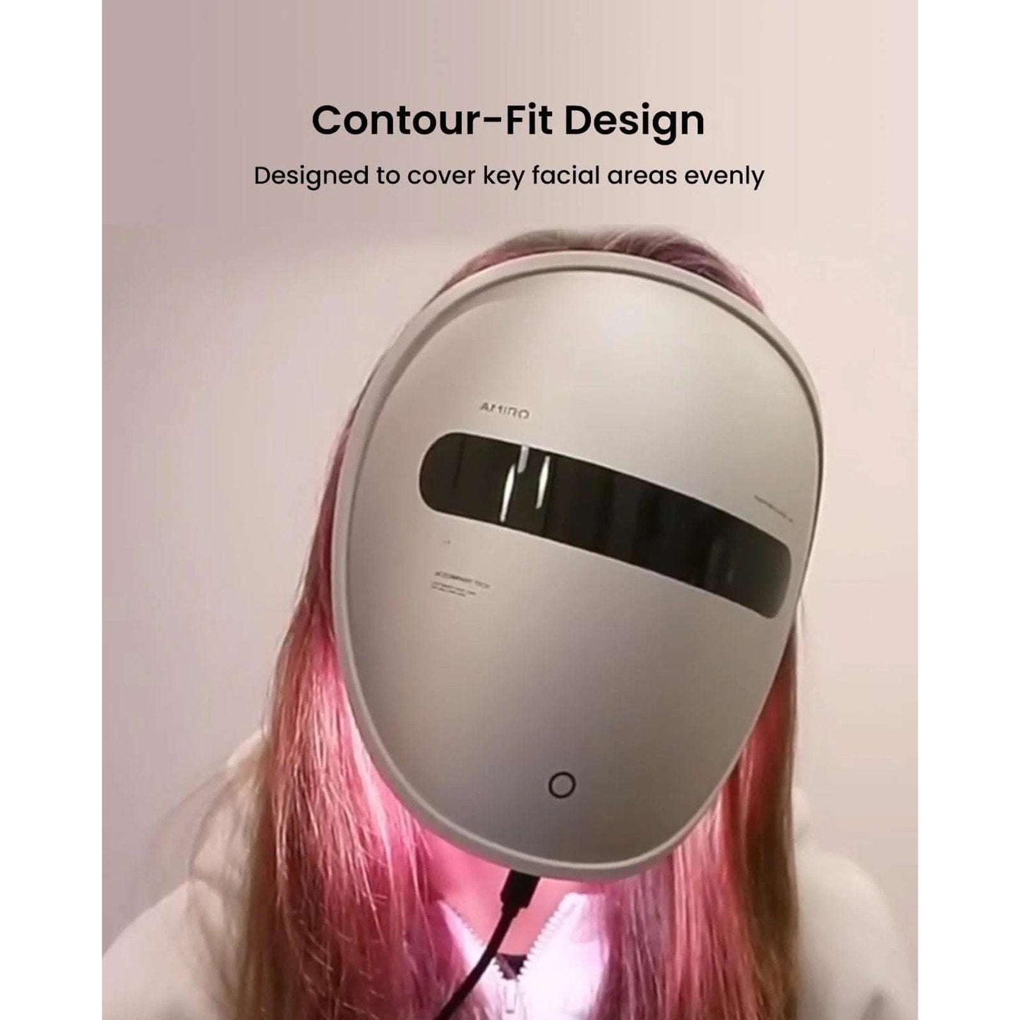 AMIRO Spectra 5 in 1 LED Light Therapy Mask Contour with Blue, Green, Red
