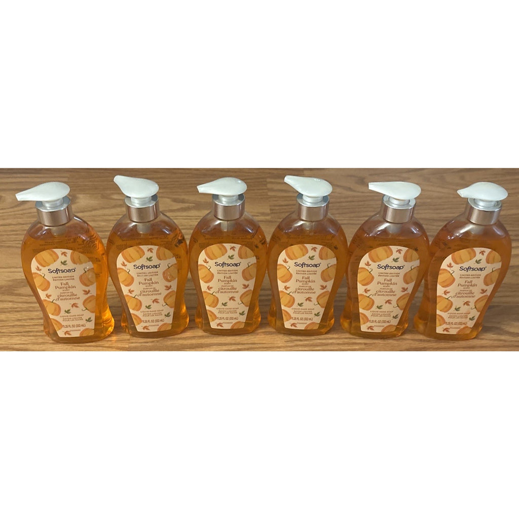 🎃 6Pk Softsoap FALL PUMPKIN Limited Edition Liquid Hand Soap 11.25 fl oz Each