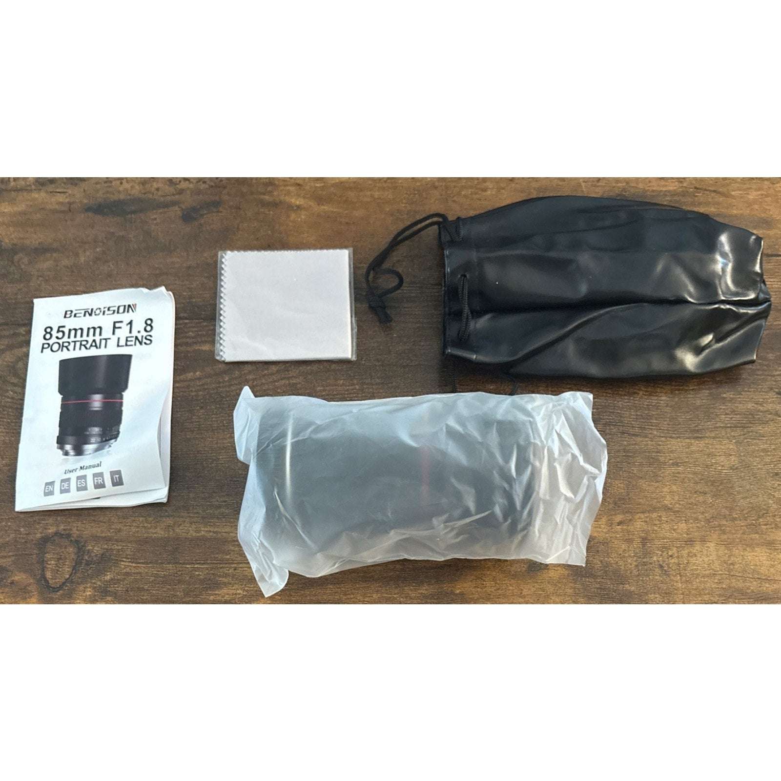 Benoison 85mm F/1.8 Manual Focus Lens Canon RF Mount EOS R/Ra/RP/R3/R5/R5 C/R6/R