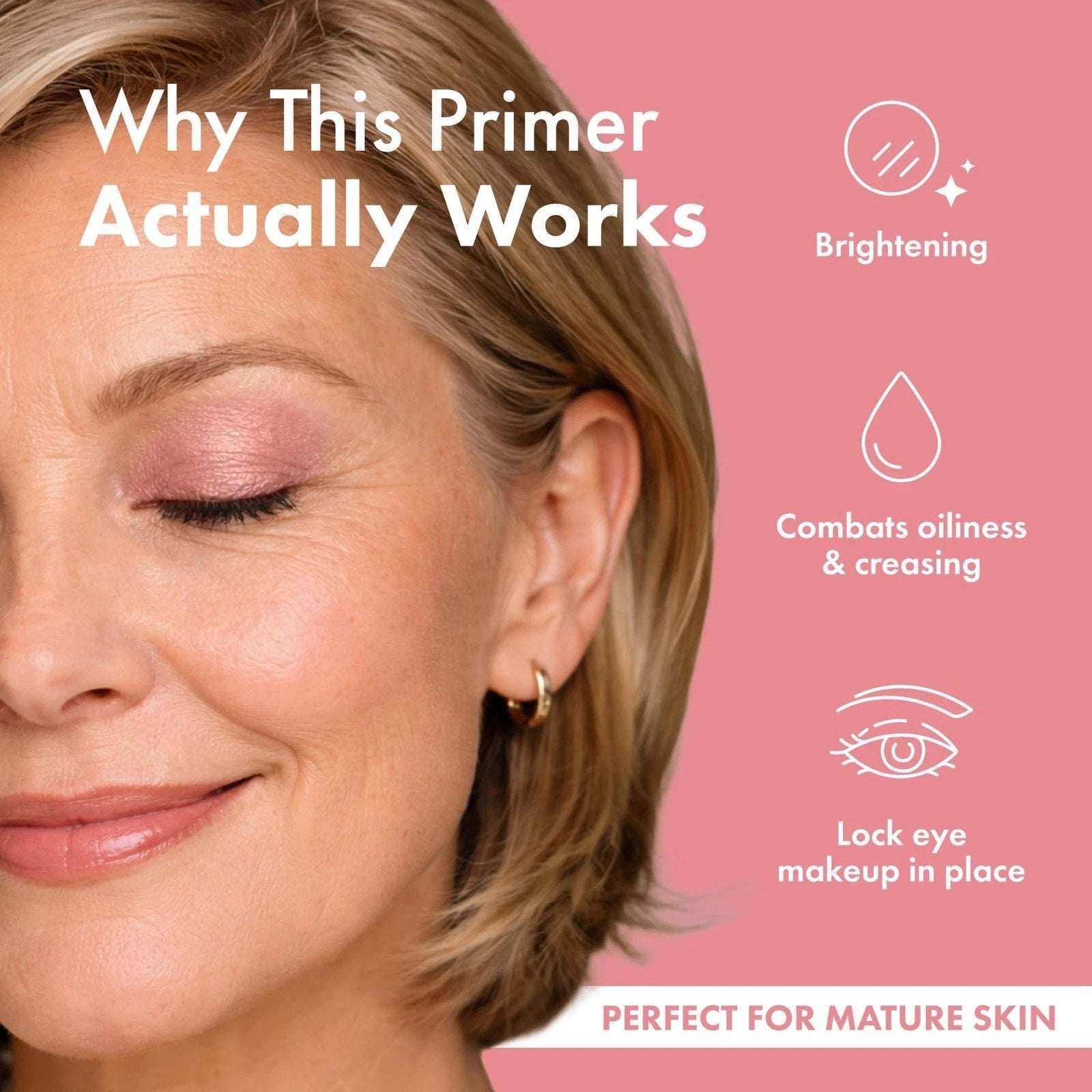 Thank Me Later Eye Primer - Long-Lasting, Eyeshadow Primer Base for Oily Lids