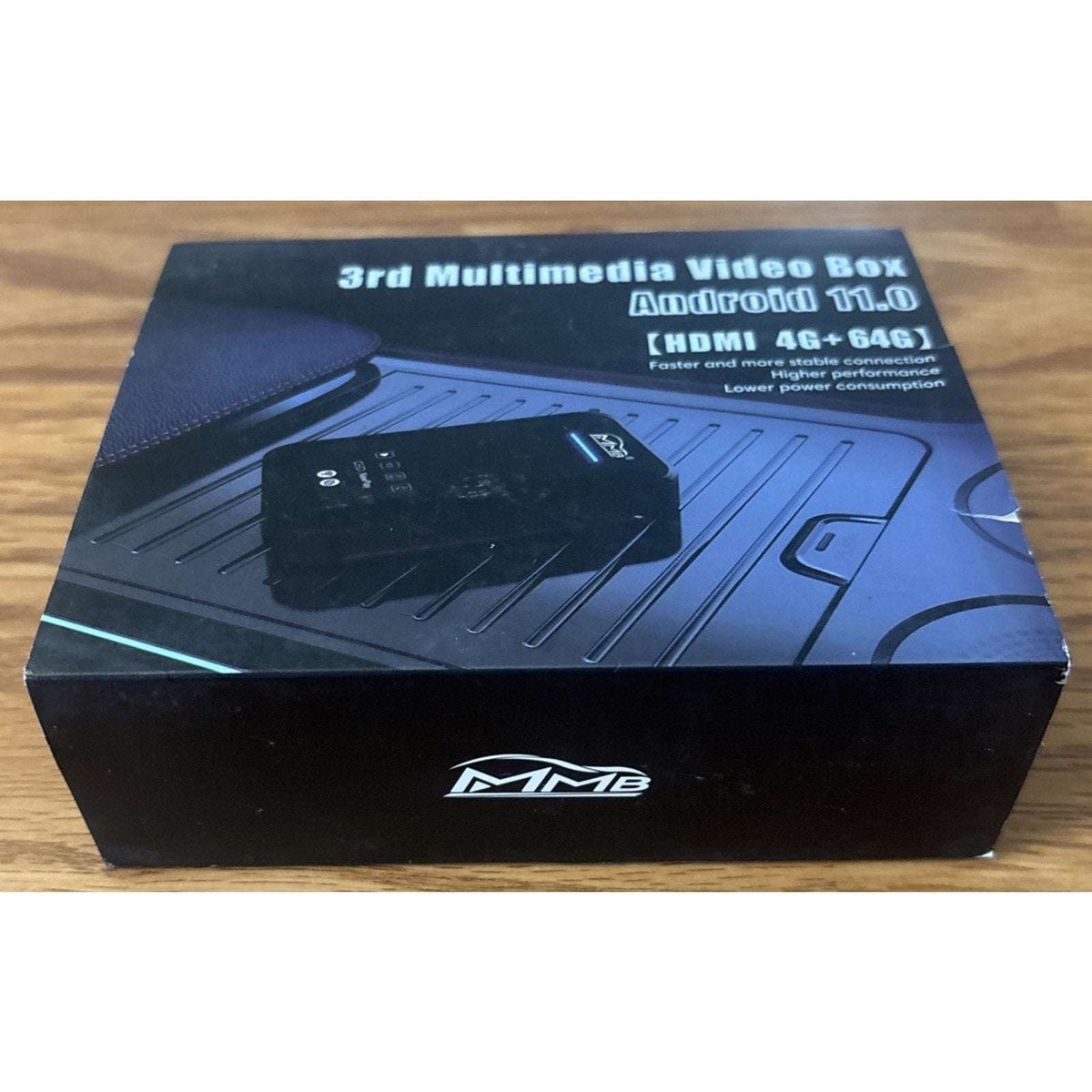 MMB PLUS 3rd Multimedia Wireless CarPlay Android 11 AI Video Box 4+64GB HDMI Out