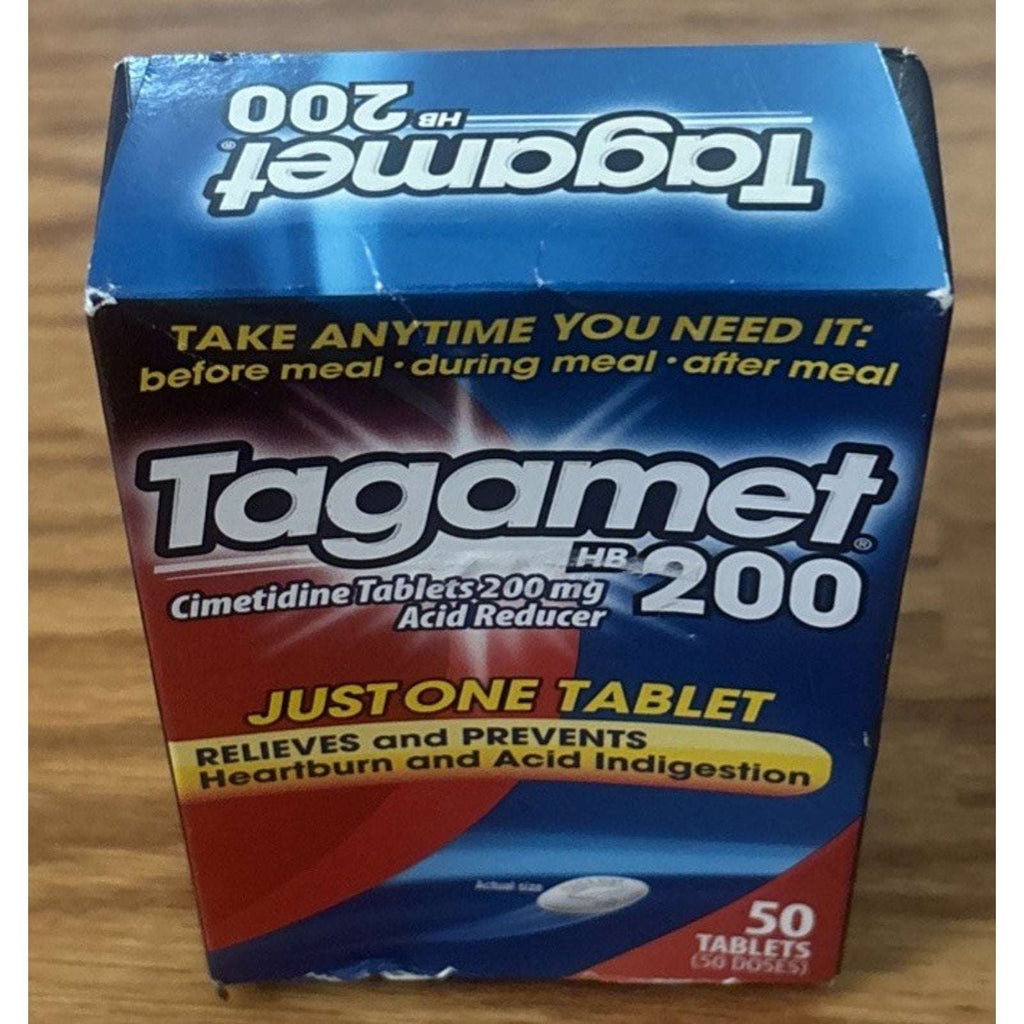 Tagamet HB 200 Acid Reducer Heartburn Relief & Prevents Tablets 50ct EXP 10/2027