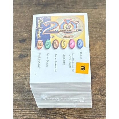 Trivial Pursuit 20th Anniversary Edition Deck of 200 YB Trivia Cards Sealed New