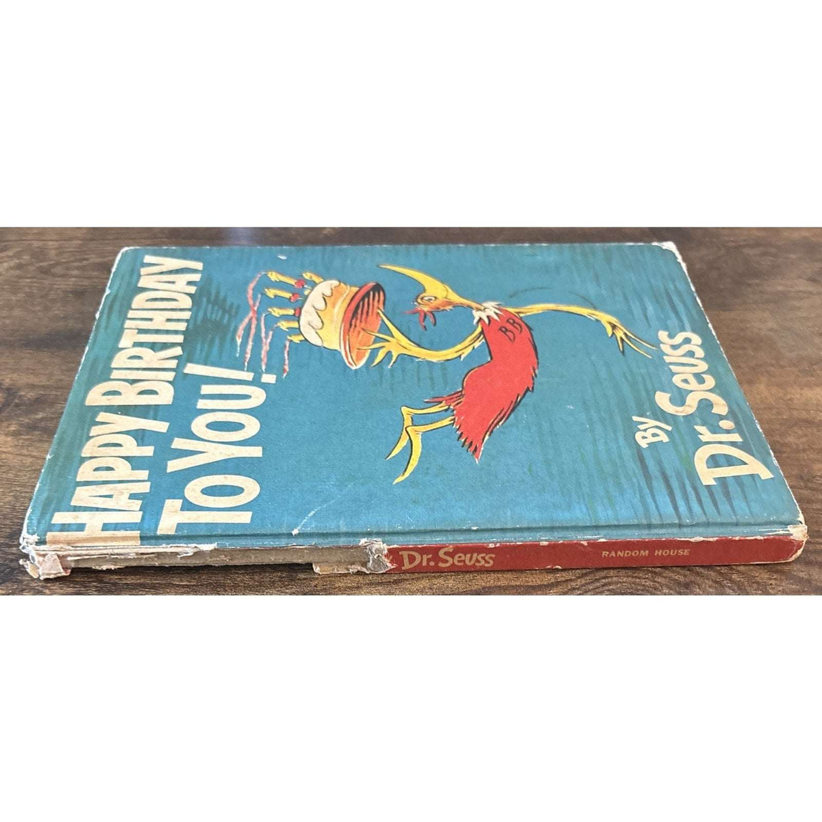 Dr Seuss "Happy Birthday To You" Large Hardcover Book 1959 True First Edition