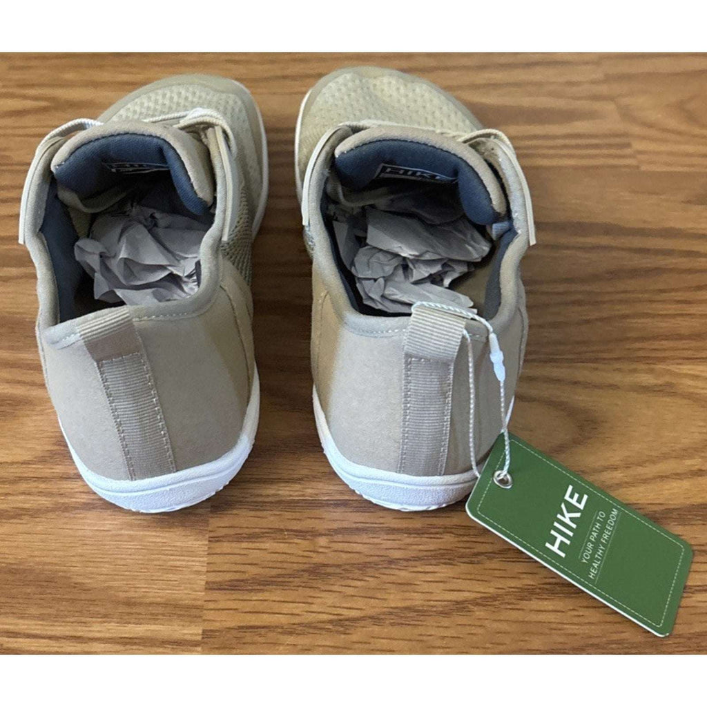 Hike Footwear HF Stride Beige Barefoot Sneakers Unisex Size EU 36 W 6 M 4