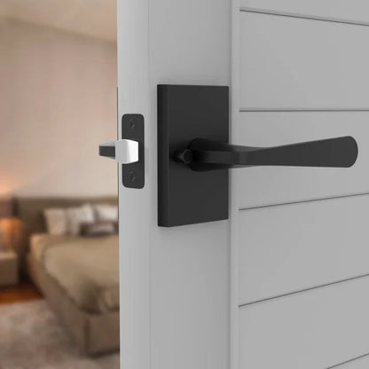 MEGA Handles SERRANO Collection Passage Door Lever Matte Black