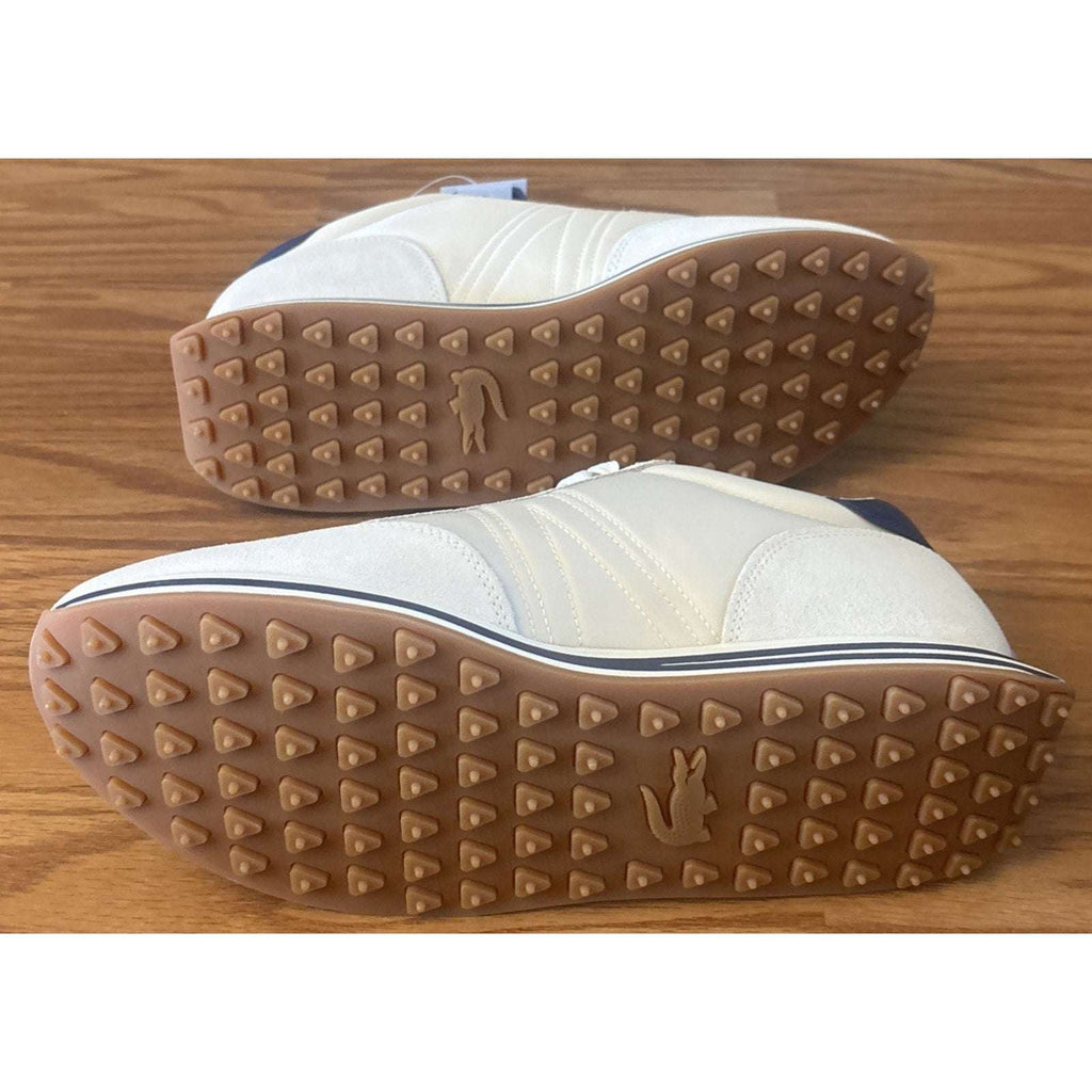 Lacoste L-Spin 223 1 SMA 746SMA0005 Off-White Navy Streetwear Mens Sneakers 11.5