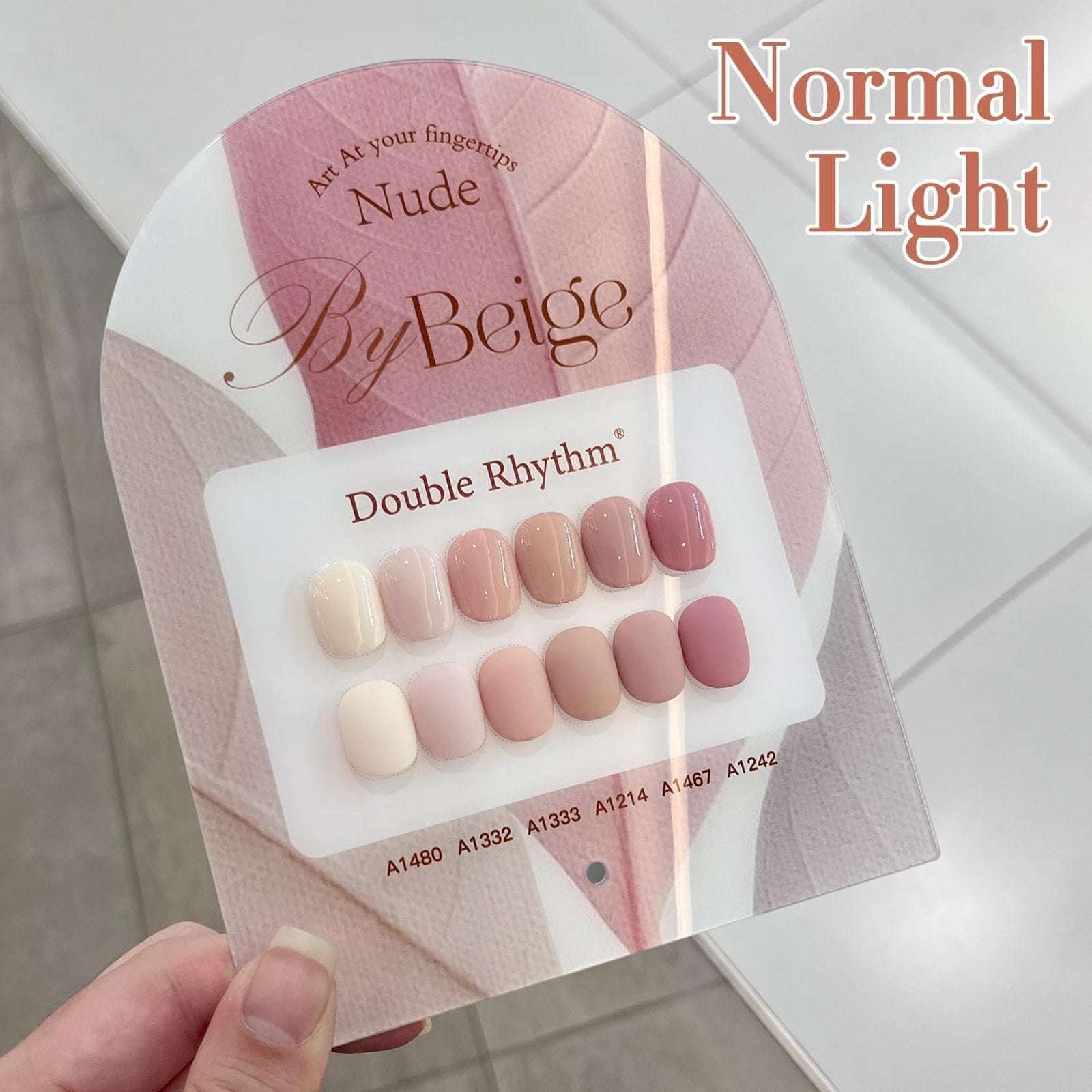 Double Rhythm 6 Pcs 15 ML Gel Polish Set(Pack of 6) Nude Beige Pink Neutral Rose