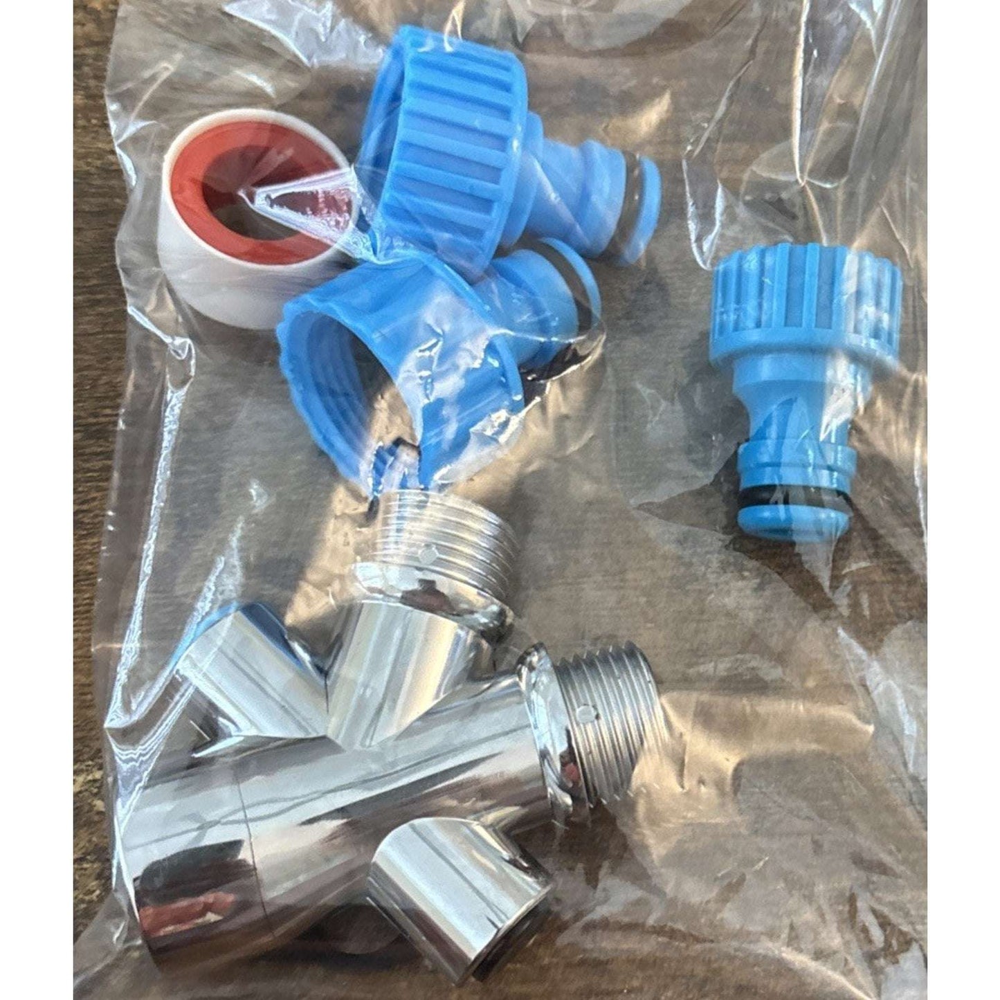 AQUAPAW Dog Grooming Tool Sprayer & Scrubber Use w/ Shower or Outside Water Hose