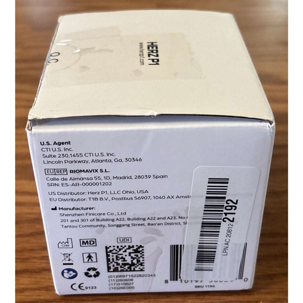 HERZ P1 Smart BPM Wireless Wrist Blood Pressure Monitor LCD, Dual User FC-BP201