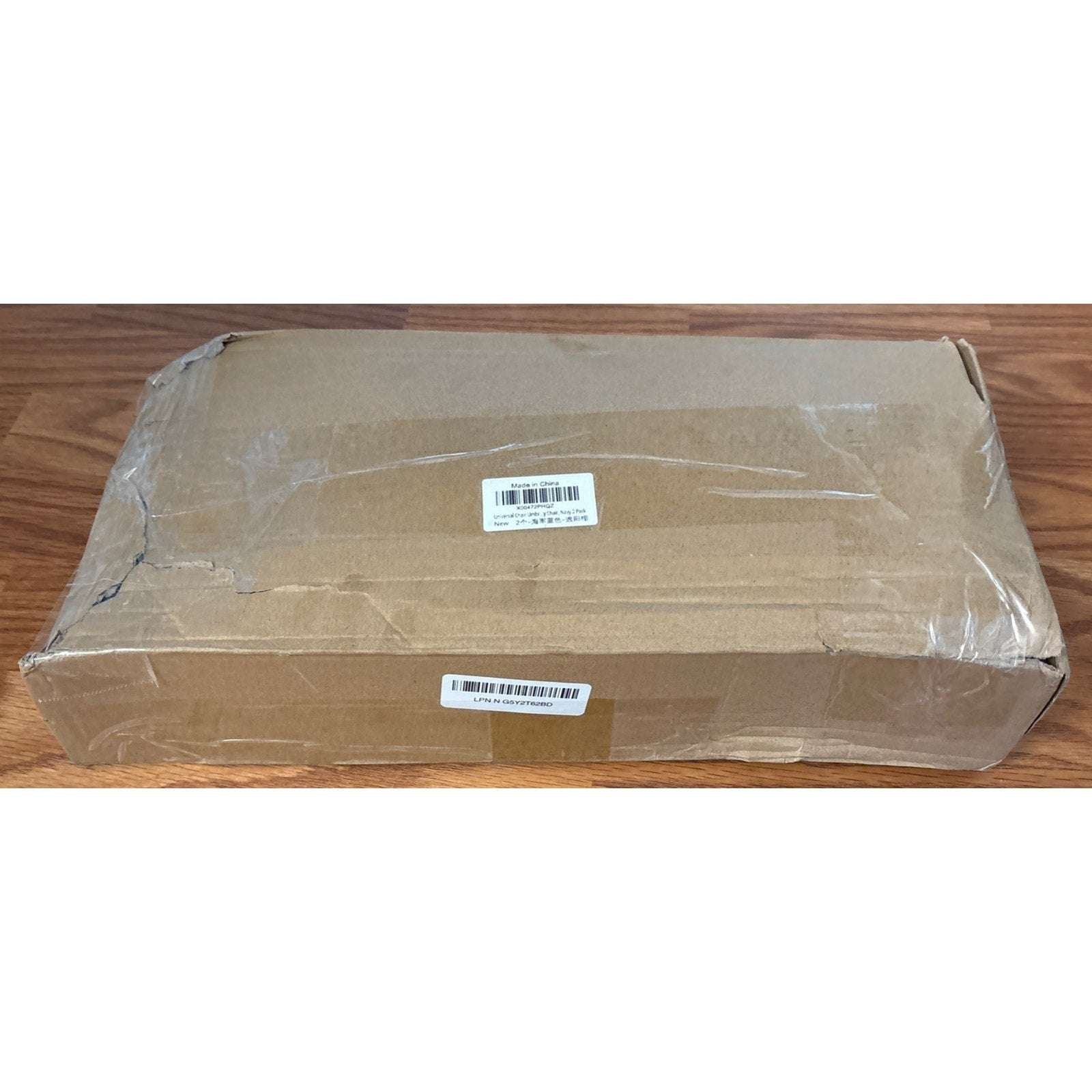 2Pk Universal Umbrella UPF50+ Sun Shade Adj Clamp Clip Beach Chair Wagon Sports