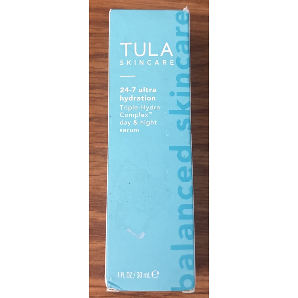 TULA SKINCARE 24-7 ULTRA HYDRATION Triple-Hydra Complex Day & Night SERUM NEW