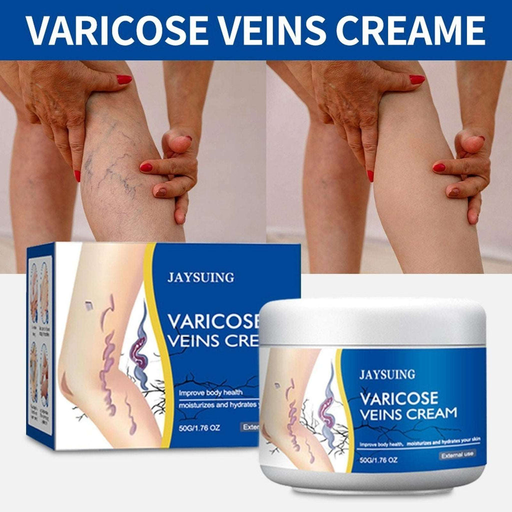 Varicose Veins Cream, Spider Veins Leg Fatigue Repair Cream, 50G/1.76oz