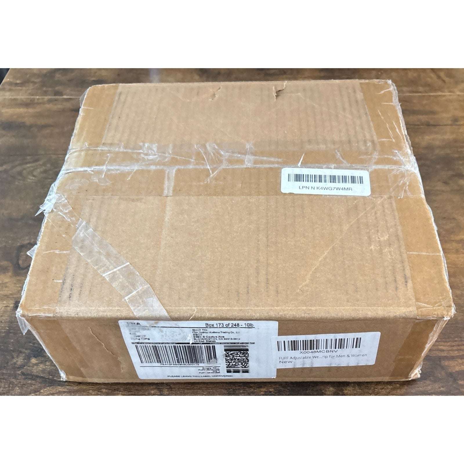 FUFF 4-10lb Adjustable Weighted Vest w/ 6 Ironsand Weights for Strength Training