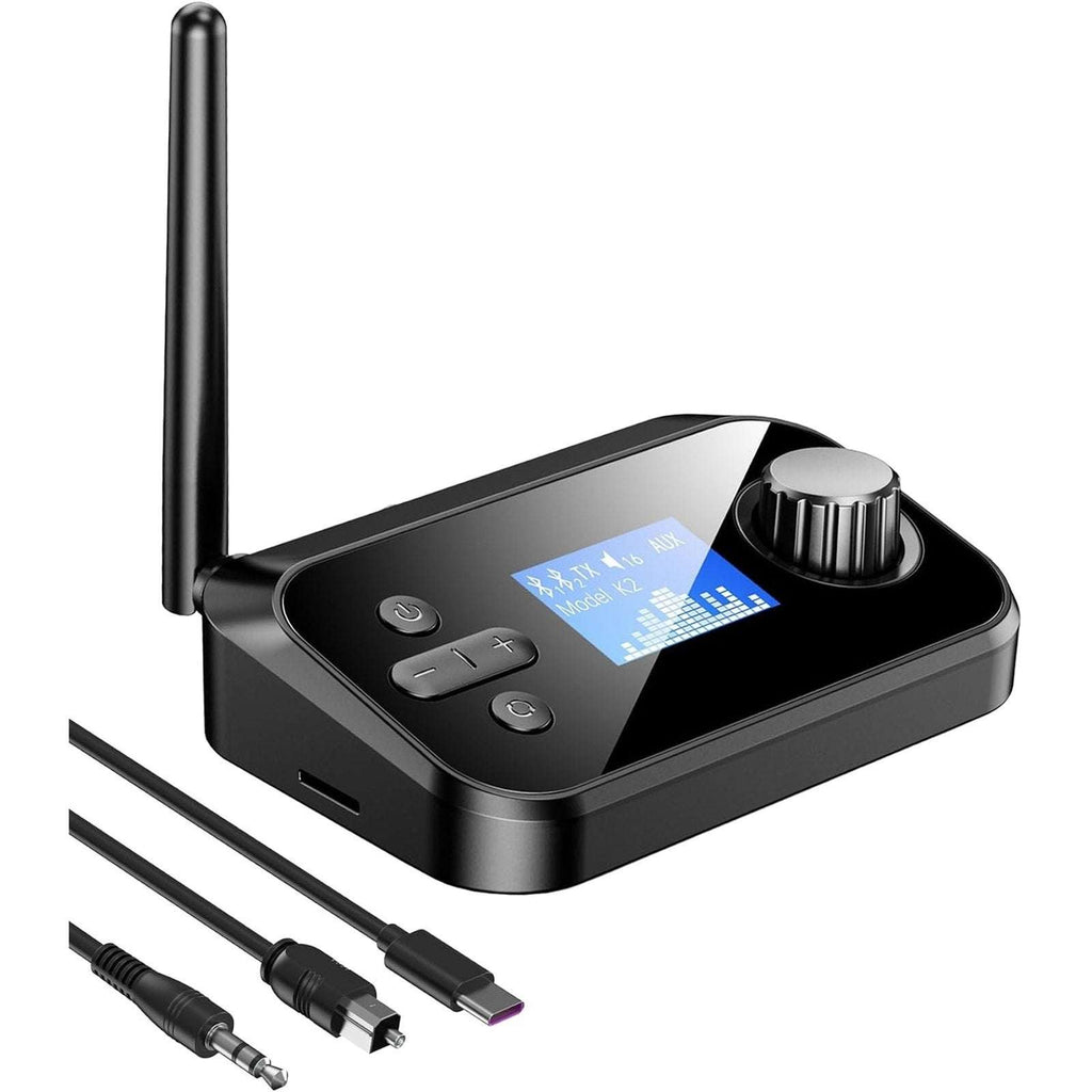 Bluetooth 5.3 Transmitter Receiver For TV Home Stereo Long Range Audio Adapter