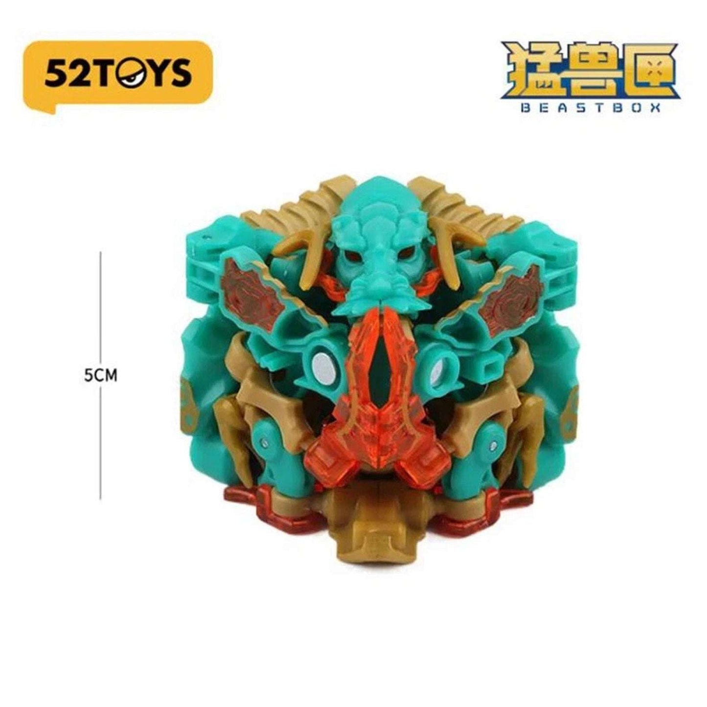 52toys Beastbox MB-14 Chinese Dragon Green Gold Ver. Action Figure MegaBox