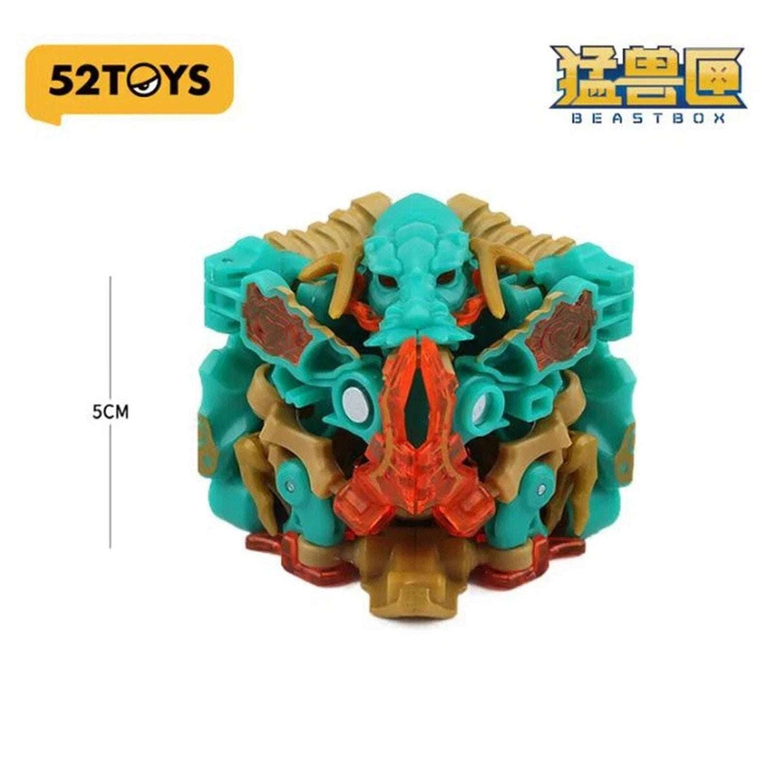 52toys Beastbox MB-14 Chinese Dragon Green Gold Ver. Action Figure MegaBox