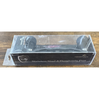 HEIGHTEN 110mm Fishing Carbon Reel Handle w/ TPE 24mm Knob for Shimano Daiwa Abu