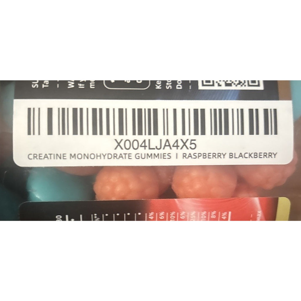 2x Happyummmm Creatine Monohydrate Gummies 5g Variety 120ct (240 Total) Exp 7/27